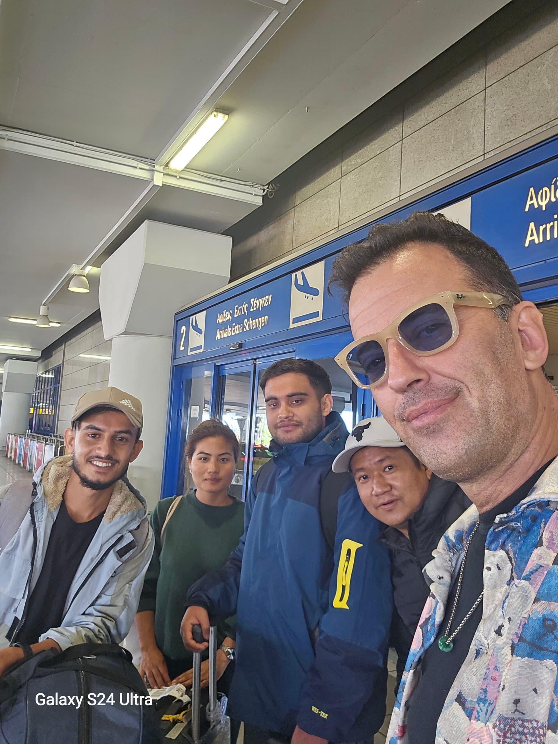 Nepalese workers placed in Greece