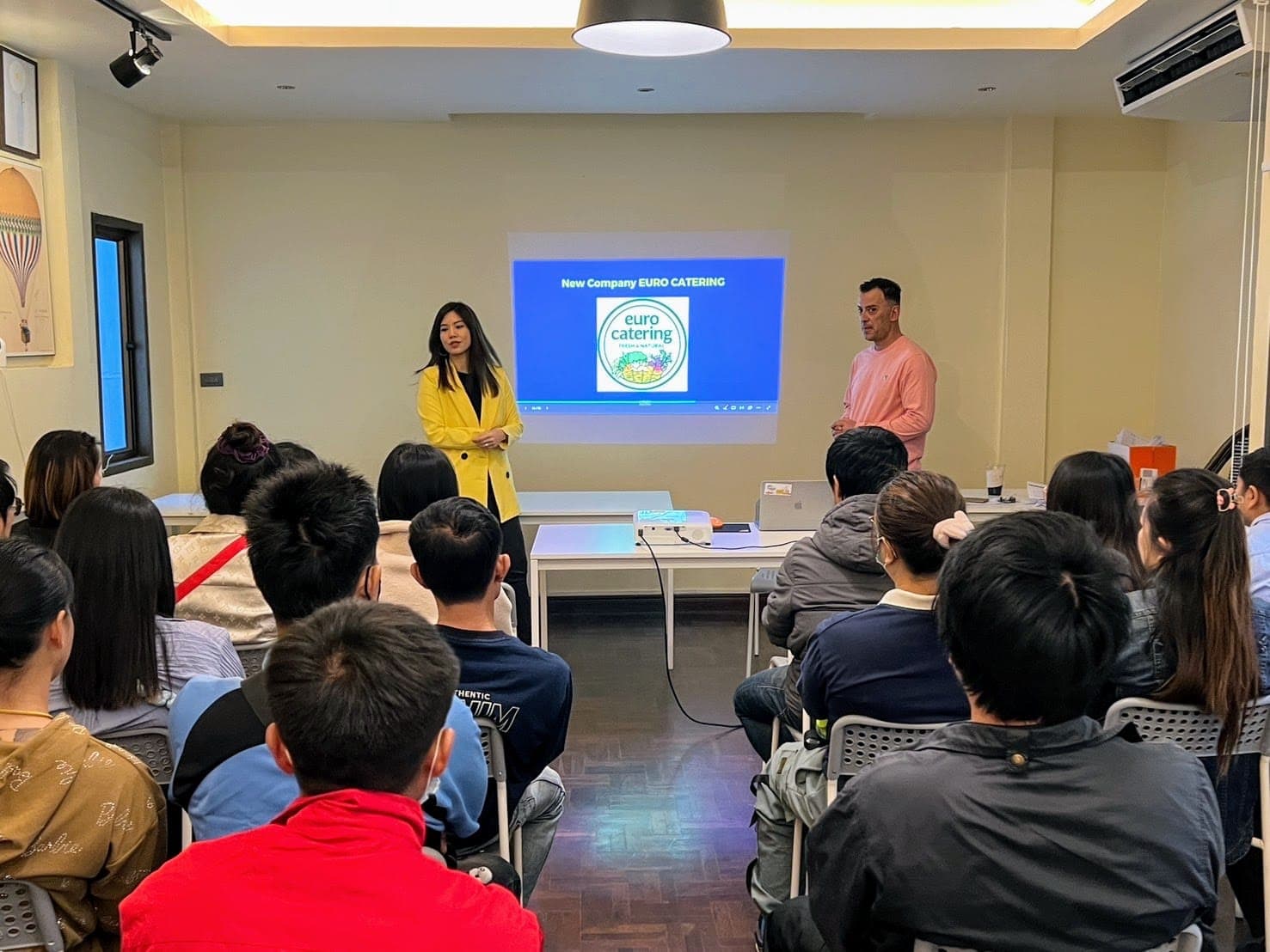 Presentation of a partner company